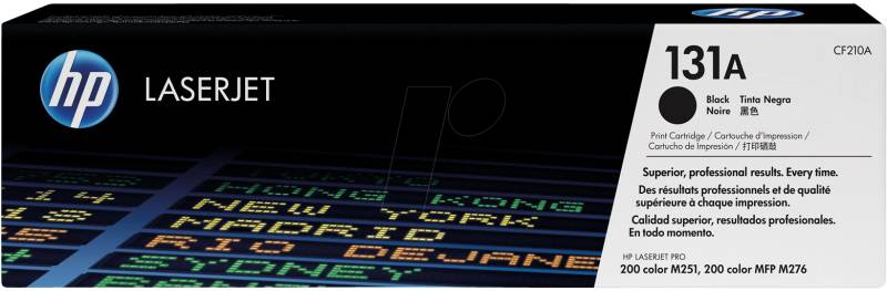 TONER CF210A - HP-Toner, schwarz, 131A, original von Hewlett Packard