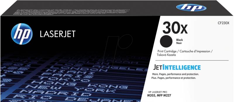 TONER CF230X - HP-Toner, schwarz, 30X, original von Hewlett Packard