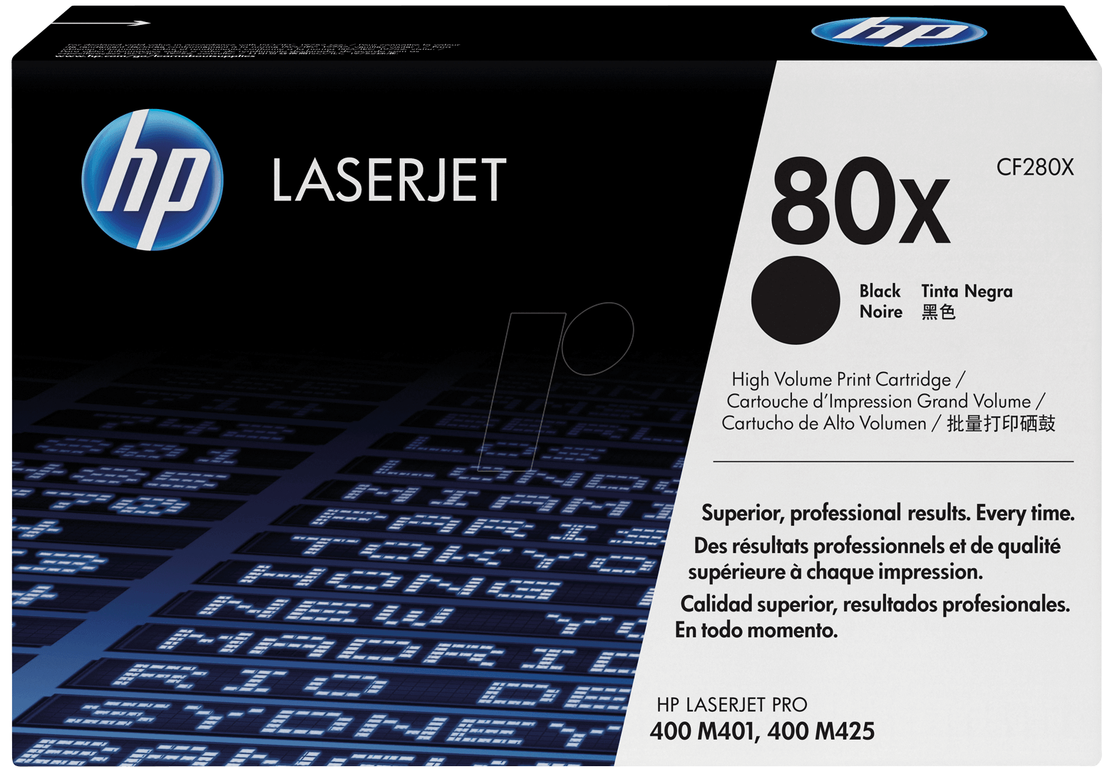 TONER CF280X - HP-Toner, schwarz, 80X, original TONER CF280X - HP-Toner, schwarz, 80X, original von Hewlett Packard