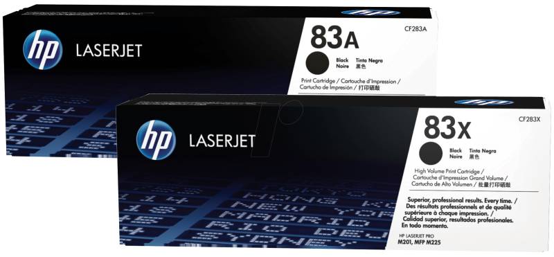 TONER CF283A - HP-Toner, schwarz, 83A, original von Hewlett Packard