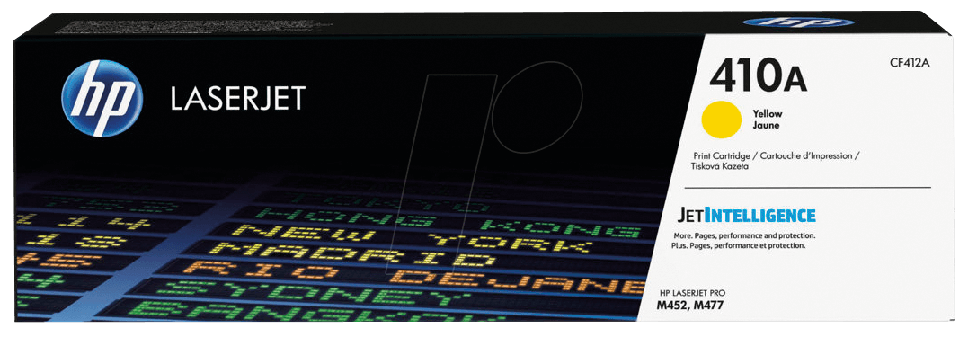 TONER CF412A - HP-Toner, gelb, 410A, original von Hewlett Packard