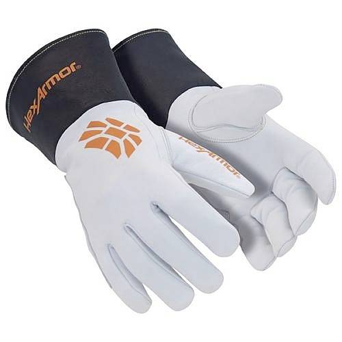 HexArmor Chrome SLT 4062 6065511 Nappaleder Schnittschutzhandschuh Größe (Handschuhe): 11 1 Paar von HexArmor