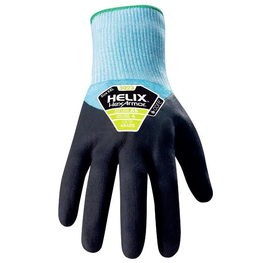 HexArmor Helix® 3023 6068308 Schnittschutzhandschuh Größe (Handschuhe): 8 EN 388:2016 1 Paar von HexArmor