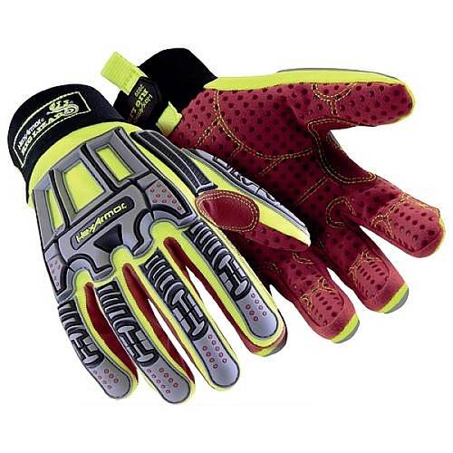 HexArmor Rig Lizard 6068207 Kunstleder, Aramid-Faser Schnittschutzhandschuh Größe (Handschuhe): 7 von HexArmor