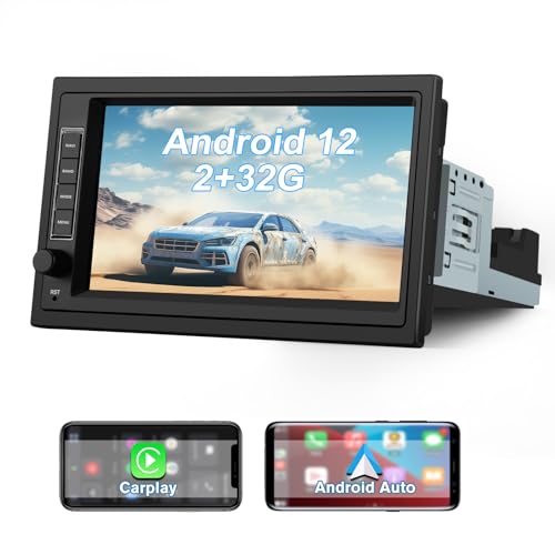 Hexinex 1Din Autoradio 2G+32G unniversal Radio mit 7 Zoll Touchscreen Navigation Carplay Android Auto Lenkradsteuerung WiFi Bluetooth USB FM Hexinex 1Din Autoradio 2G+32G unniversal Radio mit 7 Zoll Touchscreen Navigation Carplay Android Auto Lenkradsteuerung WiFi Bluetooth USB FM von Hexinex
