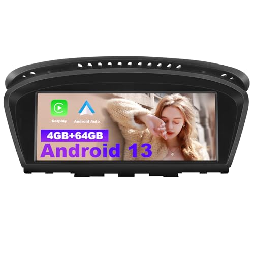 Hexinex Android Autoradio für BMW E60 E61 E63 E64 (2003-2010) E90 E91 E92 E93(2005-2008) mit CCC System 8,8 Zoll Touchscreen Octa Core 4GB+64GB mit Android Auto Carplay Bluetooth von Hexinex