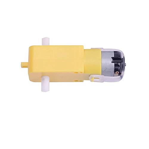 HeyNana 1pcs DC3V-12V DC Getriebemotor für Allradantrieb Spielzeugauto/Roboterkörper/Flugzeugspielzeug.Chargennummer:Double Axis 1:48 von HeyNana