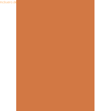 100 x Heyda Tonpapier 130g/qm A4 (21x30cm) orange von Heyda