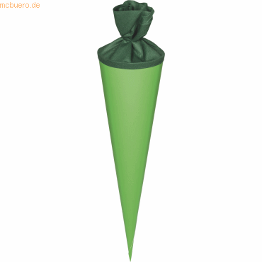 5 x Heyda Schultüte Filzverschluss Rohling 19x70cm grün 5 x Heyda Schultüte Filzverschluss Rohling 19x70cm grün von Heyda