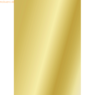 50 x Heyda Fotokarton 300g/qm A4 (21x29,6cm) gold glänzend von Heyda