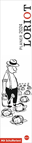 Loriot Planer 2024. Humor und Organisation in einem praktischen Kalender mit Loriots besten Motiven. Wandkalender 2024 zum Eintragen, mit viel Platz für Termine. (Loriot Kalender) von Heye