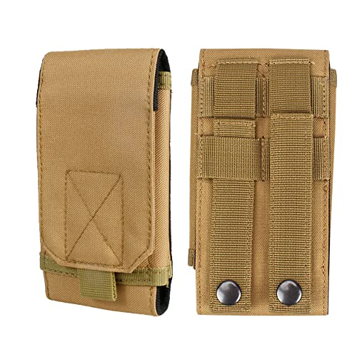 Universal Tactical Molle Holster Army Mobile Phone Belt Pouch EDC Security Pack Carry Accessory Kit Waist Bag Case Compatible iPhone 13 14 PRO X XS Max XR 7 8 6s Plus Samsung Galaxy S10 S9 S8 Plus von Heyqie