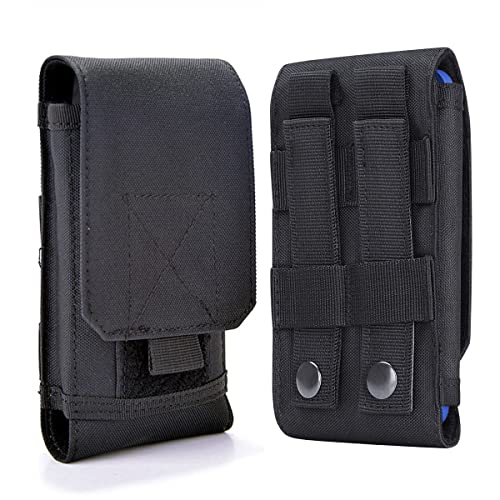 Universal Tactical Molle Holster Army Mobile Phone Belt Pouch EDC Security Pack Carry Accessory Kit Waist Bag Case Compatible iPhone 13 14 PRO X XS Max XR 7 8 6s Plus Samsung Galaxy S10 S9 S8 Plus von Heyqie