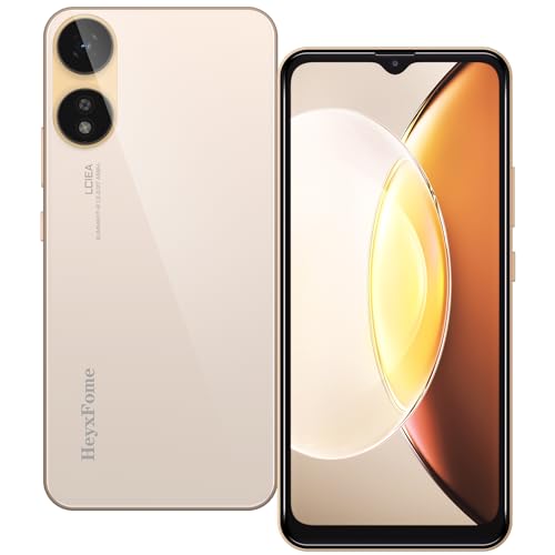 HeyxFome 2025 4G Mobiltelefone, 16,5 cm (6,5 Zoll) HD+ Display, SIM-freie, entsperrte Android-Handys, Octa-Core 2 GB + 16 GB, günstiges Handy 4000 mAh, 16 MP + 5 MP Smartphone, von HeyxFome