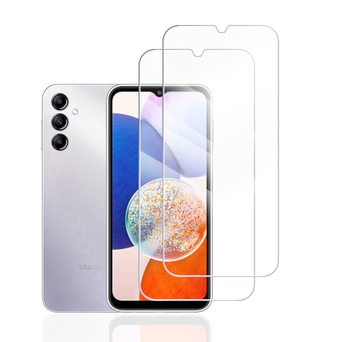 Hhfcryst Panzer Schutz Glas für Samsung Galaxy A14 5G/4G, 2 Stücke Schutzfolie Panzerfolie, 9H Härte Panzer Folie, HD Klar, Anti- Kratzer, Bläschenfrei Folie,langlebig Hhfcryst Panzer Schutz Glas für Samsung Galaxy A14 5G/4G, 2 Stücke Schutzfolie Panzerfolie, 9H Härte Panzer Folie, HD Klar, Anti- Kratzer, Bläschenfrei Folie,langlebig von Hhfcryst