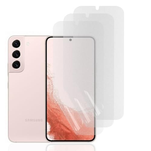 Hhfcryst Hydrogel Matt Displayschutzfolie für Samsung Galaxy S22 5G, 3 Stück Anti-Kratzer Entspiegelte TPU Schutzfolie, Anti-Fingerabdruck Hochempfindliche Hydrogel Folie Hhfcryst Hydrogel Matt Displayschutzfolie für Samsung Galaxy S22 5G, 3 Stück Anti-Kratzer Entspiegelte TPU Schutzfolie, Anti-Fingerabdruck Hochempfindliche Hydrogel Folie von Hhfcryst
