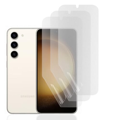 Hhfcryst Hydrogel Matt Displayschutzfolie für Samsung Galaxy S23, 3 Stück Anti-Kratzer Entspiegelte TPU Schutzfolie, Anti-Fingerabdruck Hochempfindliche Hydrogel Folie Hhfcryst Hydrogel Matt Displayschutzfolie für Samsung Galaxy S23, 3 Stück Anti-Kratzer Entspiegelte TPU Schutzfolie, Anti-Fingerabdruck Hochempfindliche Hydrogel Folie von Hhfcryst