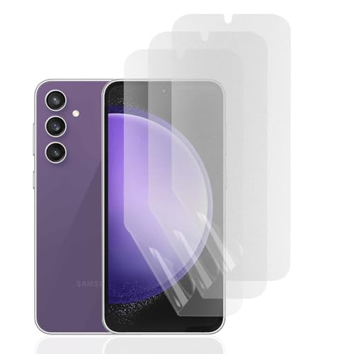Hhfcryst Hydrogel Matt Displayschutzfolie für Samsung Galaxy S23 FE, 3 Stück Anti-Kratzer Entspiegelte TPU Schutzfolie, Anti-Fingerabdruck Hochempfindliche Hydrogel Folie Hhfcryst Hydrogel Matt Displayschutzfolie für Samsung Galaxy S23 FE, 3 Stück Anti-Kratzer Entspiegelte TPU Schutzfolie, Anti-Fingerabdruck Hochempfindliche Hydrogel Folie von Hhfcryst