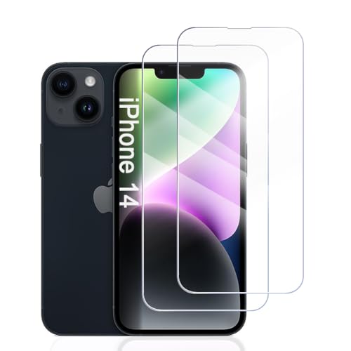 Hhfcryst Panzer Schutz Glas für iPhone 14, 2 Stücke Schutzfolie Panzerfolie, 9H Härte Panzer Folie, HD Klar, Anti- Kratzer, Bläschenfrei Folie,langlebig Hhfcryst Panzer Schutz Glas für iPhone 14, 2 Stücke Schutzfolie Panzerfolie, 9H Härte Panzer Folie, HD Klar, Anti- Kratzer, Bläschenfrei Folie,langlebig von Hhfcryst