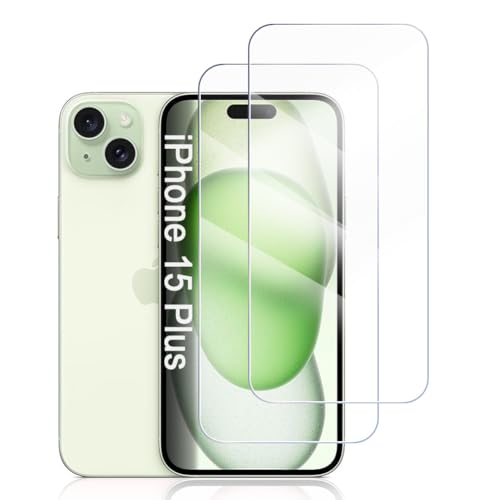 Hhfcryst Panzer Schutz Glas für iPhone 15 Plus, 2 Stücke Schutzfolie Panzerfolie, 9H Härte Panzer Folie, HD Klar, Anti- Kratzer, Bläschenfrei Folie,langlebig Hhfcryst Panzer Schutz Glas für iPhone 15 Plus, 2 Stücke Schutzfolie Panzerfolie, 9H Härte Panzer Folie, HD Klar, Anti- Kratzer, Bläschenfrei Folie,langlebig von Hhfcryst