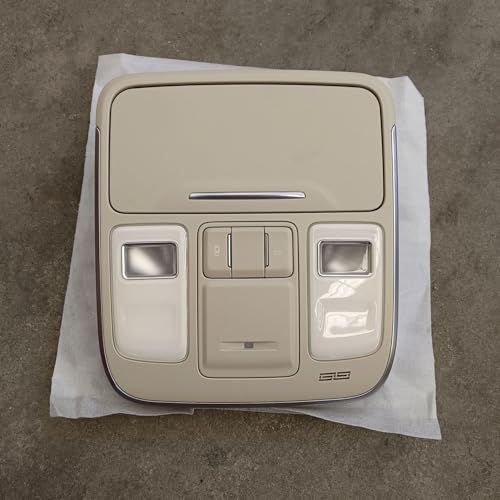 Dach Lesen Licht Auto Oberen Fenster Zentrum Schiebedach Schalter Schlüssel Karte Dome Lampe Für Geely Boyue 2016-2020.,A-Low version without sunroof beige von HhyY6LL