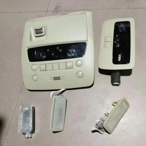 Dach Lesen Licht Auto Oberen Fenster Zentrum Schiebedach Schalter Schlüssel Karte Dome Lampe Für Lexus ES2600h RXGS LS300.,A-Beige von HhyY6LL