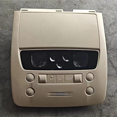 Dach Lesen Licht Auto Oberen Fenster Zentrum Schiebedach Schalter Schlüssel Karte Dome Lampe Für Lexus GS300 GS430.,A-Beige von HhyY6LL