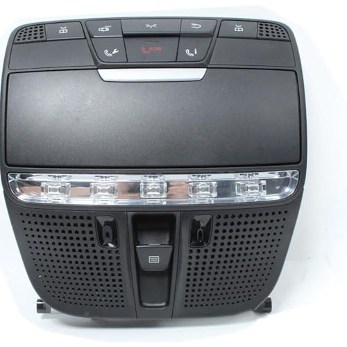 Dach Lesen Licht Auto Oberen Fenster Zentrum Schiebedach Schalter Schlüssel Karte Dome Lampe Für Mercedes Benz 253 GLC200 GLC260 GLC300 GLC43 0009008406.,A-Black von HhyY6LL
