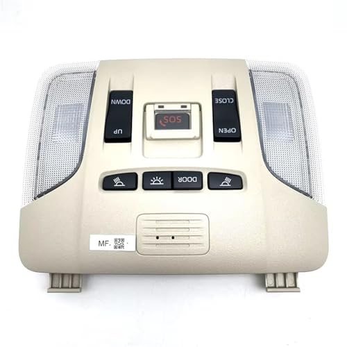 Dach Lesen Licht Auto Oberen Fenster Zentrum Schiebedach Schalter Schlüssel Karte Dome Lampe Für TOYOTA COROLLA MK12 81260-02D40 02A91 2019-2023.,A-Beige Dach Lesen Licht Auto Oberen Fenster Zentrum Schiebedach Schalter Schlüssel Karte Dome Lampe Für TOYOTA COROLLA MK12 81260-02D40 02A91 2019-2023.,A-Beige von HhyY6LL