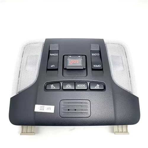 Dach Lesen Licht Auto Oberen Fenster Zentrum Schiebedach Schalter Schlüssel Karte Dome Lampe Für TOYOTA COROLLA MK12 81260-02D40 02A91 2019-2023.,B-Black Dach Lesen Licht Auto Oberen Fenster Zentrum Schiebedach Schalter Schlüssel Karte Dome Lampe Für TOYOTA COROLLA MK12 81260-02D40 02A91 2019-2023.,B-Black von HhyY6LL