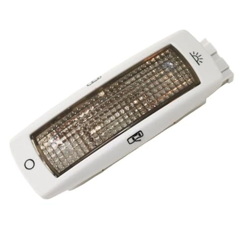 Dach Lesen Licht Auto Oberen Fenster Zentrum Schiebedach Schalter Schlüssel Karte Dome Lampe Für VW Beetle 1999-2010-3B0947291.,B-Grey von HhyY6LL