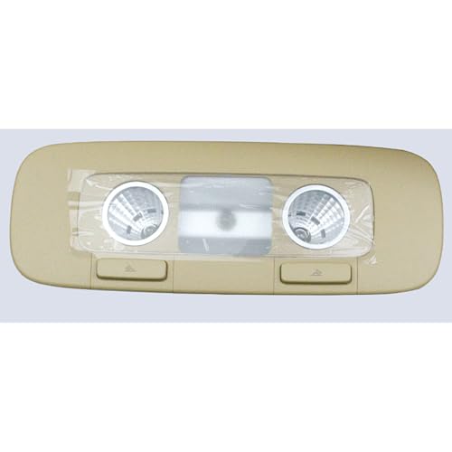 Dach Lesen Licht Auto Oberen Fenster Zentrum Schiebedach Schalter Schlüssel Karte Dome Lampe Für VW CC Sagitar Golf 6 Magotan.,A-Beige von HhyY6LL