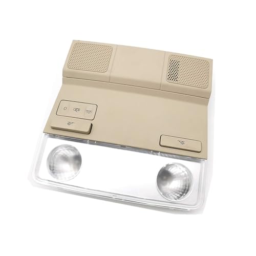 Dach Lesen Licht Auto Oberen Fenster Zentrum Schiebedach Schalter Schlüssel Karte Dome Lampe Für VW Golf 5 MK5 Golf 6 MK6 2004-2011.,A-Beige von HhyY6LL