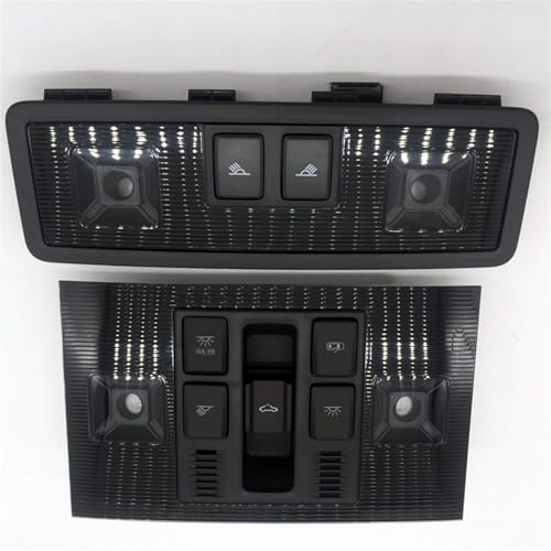 Dach Lesen Licht Auto Oberen Fenster Zentrum Schiebedach Schalter Schlüssel Karte Dome Lampe Für VW Golf 7 7.5 GTI.,A-Black von HhyY6LL