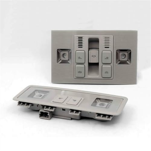 Dach Lesen Licht Auto Oberen Fenster Zentrum Schiebedach Schalter Schlüssel Karte Dome Lampe Für VW Golf 7 7.5 GTI.,B-Grey von HhyY6LL