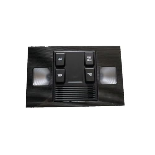 Dach Lesen Licht Auto Oberen Fenster Zentrum Schiebedach Schalter Schlüssel Karte Dome Lampe Für VW Golf MK7 2015-2017.,A-Black von HhyY6LL