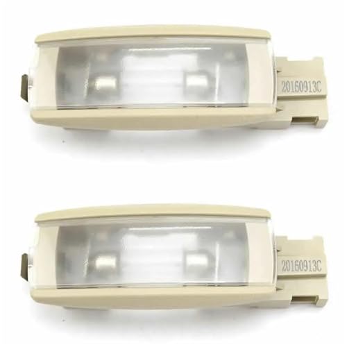 Dach Lesen Licht Auto Oberen Fenster Zentrum Schiebedach Schalter Schlüssel Karte Dome Lampe Für VW Polo (2008-2010)-1KD 947 109 A.,A-Beige von HhyY6LL