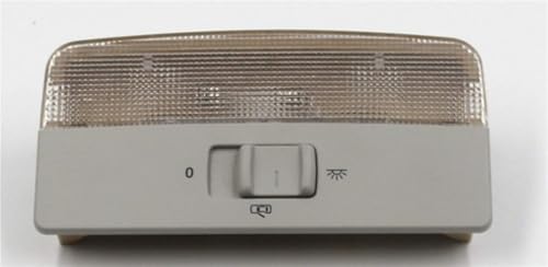 Dach Lesen Licht Auto Oberen Fenster Zentrum Schiebedach Schalter Schlüssel Karte Dome Lampe Für VW Polo 9N 6R T5 2002-2015.,B-Grey von HhyY6LL