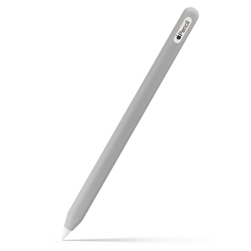 Hi Color Silikon-Schutzhülle für Apple Pencil 2. Generation, Grau von Hi Color
