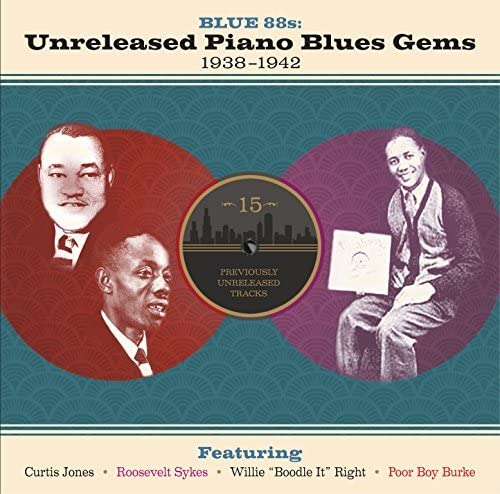 Blue 88s: Unreleased Piano Blues Gems / Various [Vinyl LP] von Hi Horse Records