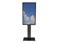 HI-ND Floorstand Glass with Casing 55 - Standfuß - für Digital Signage LCD-Panel - Metall, Glas - schwarz, RAL 9005 - Bildschirmdiagonale: 55 - Montagefläche: 200 x 200 mm - bodenstehend - für Samsung QB55, QH55, QM55 HI-ND Floorstand Glass with Casing 55 - Standfuß - für Digital Signage LCD-Panel - Metall, Glas - schwarz, RAL 9005 - Bildschirmdiagonale: 55 - Montagefläche: 200 x 200 mm - bodenstehend - für Samsung QB55, QH55, QM55 von Hi-ND