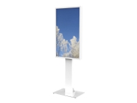 HI-ND Floorstand Glass with Casing 55 - Standfuß - für Digital Signage LCD-Panel - Metall, Glas - weiß, RAL 9003 - Bildschirmdiagonale: 55 - Montagefläche: 200 x 200 mm - bodenstehend - für Samsung QB55, QH55, QM55 HI-ND Floorstand Glass with Casing 55 - Standfuß - für Digital Signage LCD-Panel - Metall, Glas - weiß, RAL 9003 - Bildschirmdiagonale: 55 - Montagefläche: 200 x 200 mm - bodenstehend - für Samsung QB55, QH55, QM55 von Hi-ND