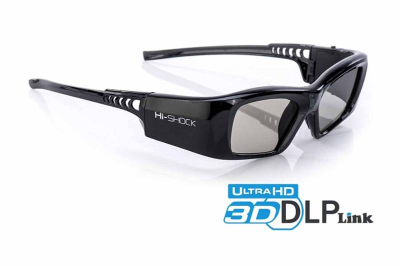 Hi-Shock 3D Brille DLP-Link Black Diamond von Hi-Shock