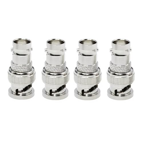 HiAoey TNC auf BNC Koax Adapter BNC Stecker auf TNC Buchse RF Koaxial Stecker für Wifi Antennen Verlängerungskabel 2St HiAoey TNC auf BNC Koax Adapter BNC Stecker auf TNC Buchse RF Koaxial Stecker für Wifi Antennen Verlängerungskabel 2St von HiAoey