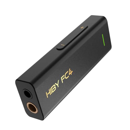 HiBy FC4 Kopfhörerverstärker, tragbarer DAC mit 4,4 mm und 3,5 mm Kopfhörer-Ausgängen, unterstützt MQA16X PCM768K DSD256, hohe Antriebsleistung für Android/iOS/Mac/Windows HiBy FC4 Kopfhörerverstärker, tragbarer DAC mit 4,4 mm und 3,5 mm Kopfhörer-Ausgängen, unterstützt MQA16X PCM768K DSD256, hohe Antriebsleistung für Android/iOS/Mac/Windows von HiBy