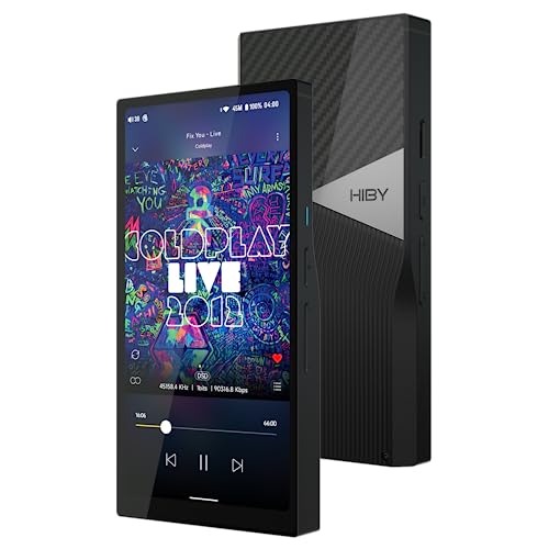 HiBy R6 Pro II Music Player Digital Audio Player MP3 Player mit Bluetooth und WiFi/Dual DAC/Class A Amp/Android 12 OS/MQA 16X/DSD1024/PCM1536K Schwarz HiBy R6 Pro II Music Player Digital Audio Player MP3 Player mit Bluetooth und WiFi/Dual DAC/Class A Amp/Android 12 OS/MQA 16X/DSD1024/PCM1536K Schwarz von HiBy