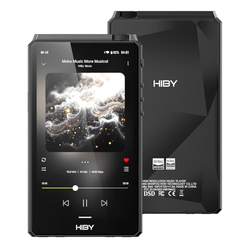 HiBy R6III 2025 DAP-Player, hochauflösender Audio-MP3-Player mit Klasse A & AB Amp/Android 12/Bluetooth 5.0/WiFi/64G + 2 TB erweiterbarer Speicher HiBy R6III 2025 DAP-Player, hochauflösender Audio-MP3-Player mit Klasse A & AB Amp/Android 12/Bluetooth 5.0/WiFi/64G + 2 TB erweiterbarer Speicher von HiBy
