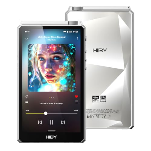 HiBy R6III 2025 DAP-Player, hochauflösender Audio-MP3-Player mit Klasse A & AB Amp/Android 12/Bluetooth 5.0/WiFi/64G + 2 TB erweiterbarer Speicher HiBy R6III 2025 DAP-Player, hochauflösender Audio-MP3-Player mit Klasse A & AB Amp/Android 12/Bluetooth 5.0/WiFi/64G + 2 TB erweiterbarer Speicher von HiBy