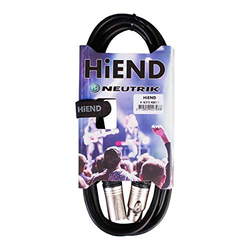 XLR-XLR Kabel 3m XLR-XLR Kabel 3m von HiEnd with Neutrik