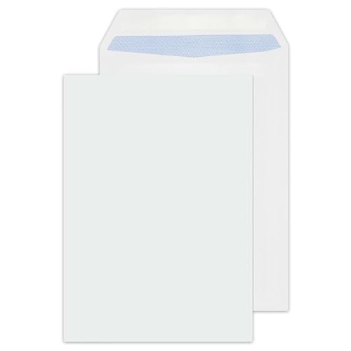 HiFEN® Purely Everyday Briefumschläge, A5, C5, 229 x 162 mm, 80 g/m², selbstklebend, Weiß, 60 Stück von HiFEN
